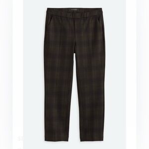 HOLD/NOT FOR SALE Plaid Pull On Trousers Petite 10P